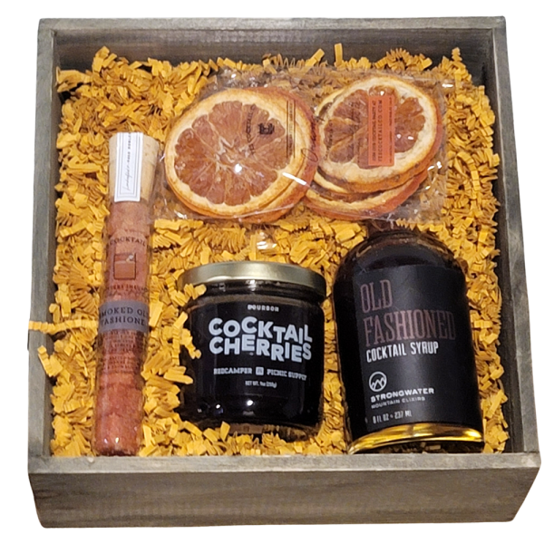 Large Old Fashioned Gift Crate, Just add Booze LOCAL Products