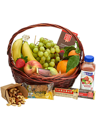 Denver Healthy Fruit and Snack Gift Basket